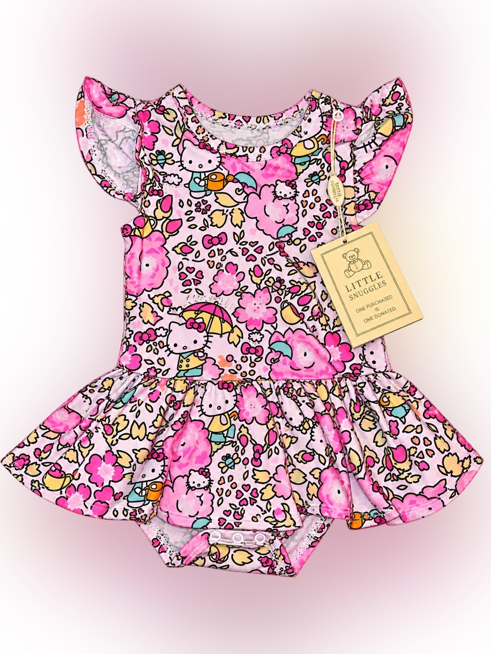 Little Snuggles Hello Kitty Twirl Dress | 12–18M | NWT 🎀🌸